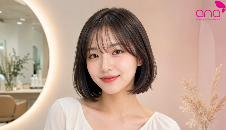 Tóc bob mái thưa