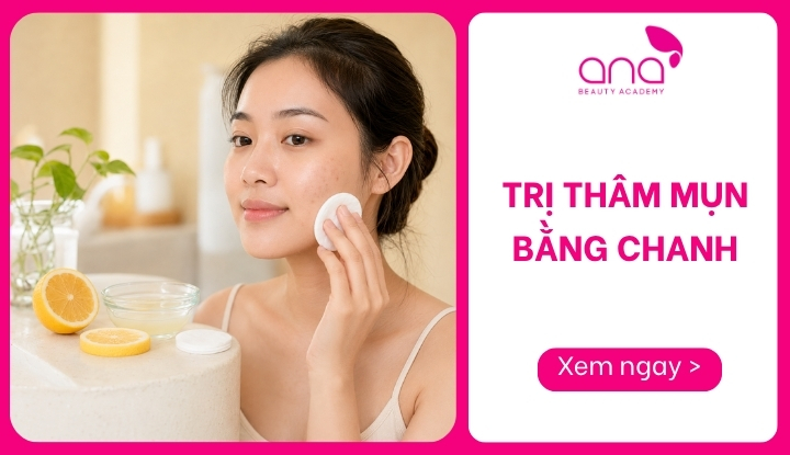 Trị thâm mụn bằng chanh