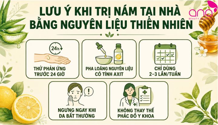 Tuân thủ 6 nguyên tắc giúp hạn chế kích ứng và nám đậm hơn
