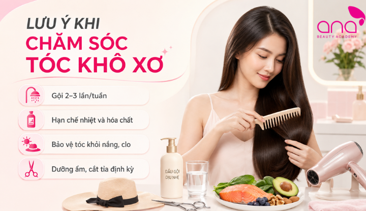 Ủ tóc bằng tinh dầu thiên nhiên giúp bổ sung độ ẩm và dưỡng chất (Nguồn: Internet)