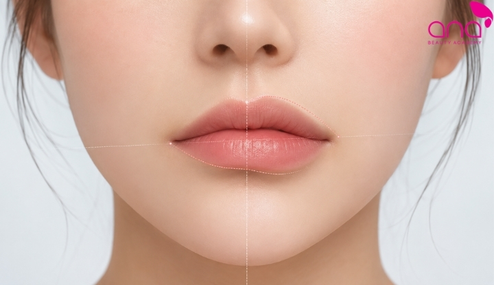 Viền môi bị lệch là gì