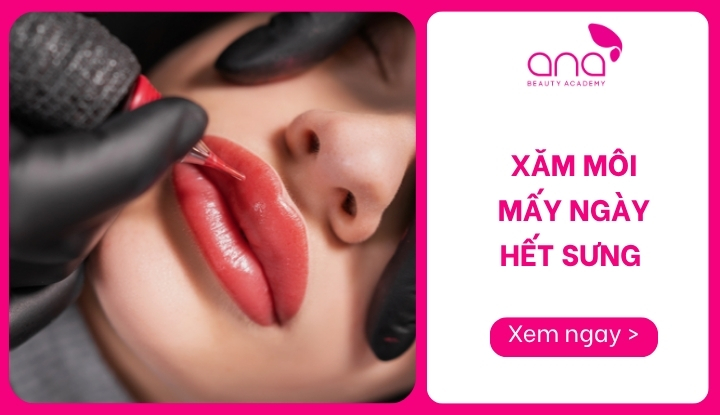 xăm môi mấy ngày hết sưng