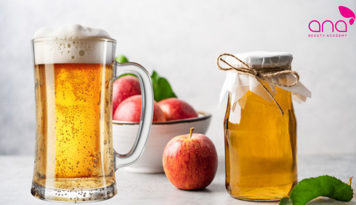 Hỗn hợp làm sạch cặn và tăng độ bóng tóc 