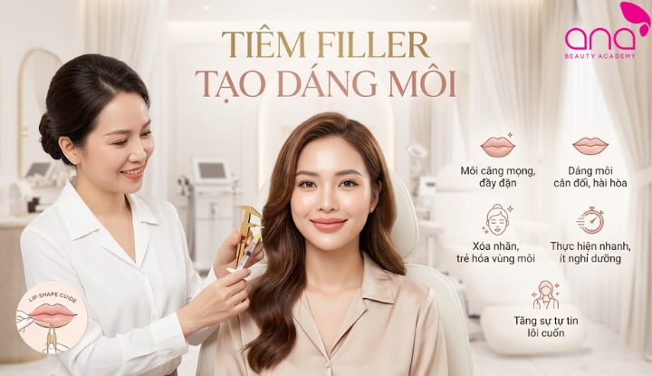 Vì sao tiêm filler được ưa chuộng để tạo dáng môi?