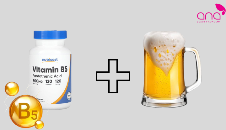 Vitamin B5 bổ sung độ ẩm cho mái tóc 