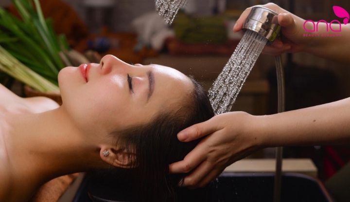 xả tóc sấy hoàn thiện