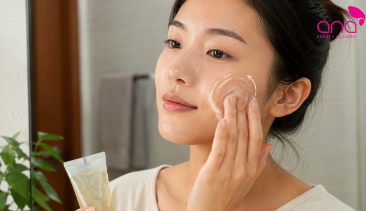 Gel tẩy tế bào chết tẩy thuốc nhuộm