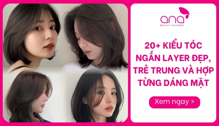tóc ngắn layer