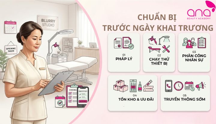 Checklist những đầu việc cần hoàn tất