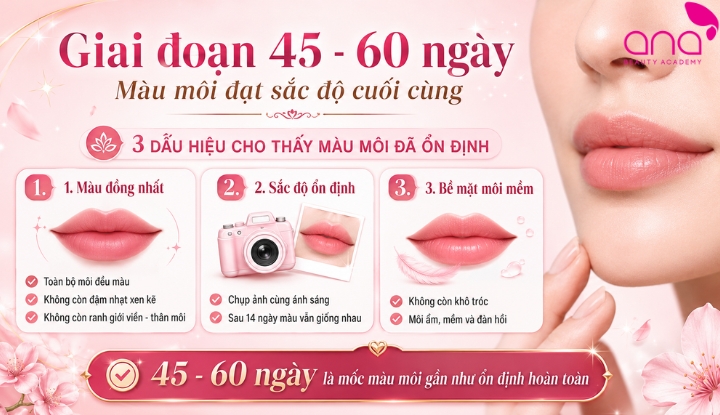 Giai đoạn 45 - 60 ngày