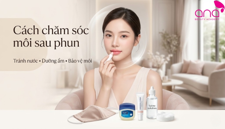 Các lưu ý giúp môi nhanh bong, phục hồi