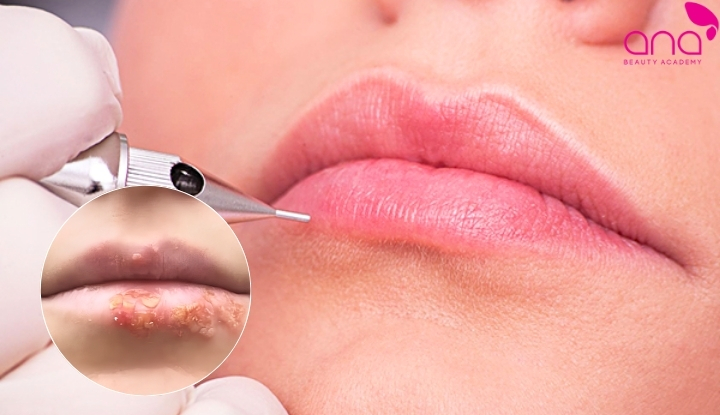 Phun môi xong bị chảy nước mô có nguy hiểm không?