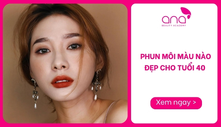phun môi màu nào đẹp cho tuổi 40