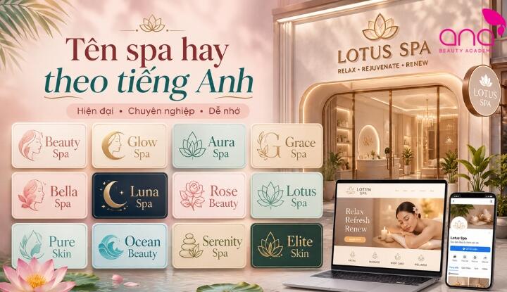 Tên spa hay tiếng Anh