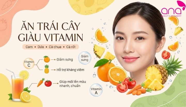 Ăn trái cây giàu vitamin