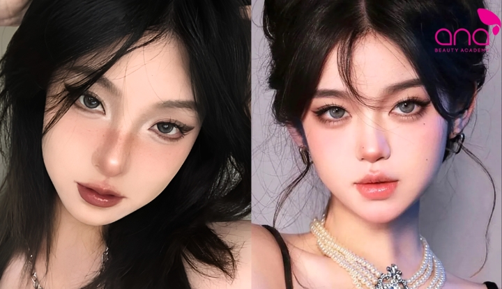Layout makeup cá tính