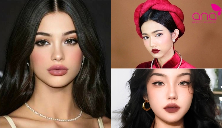 Layout makeup cổ điển