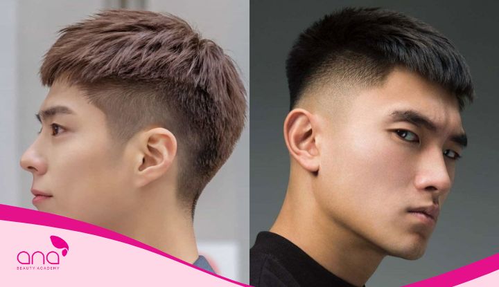 mohican ngắn không vuốt sáp