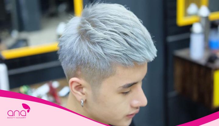 mohican ngắn nhuộm