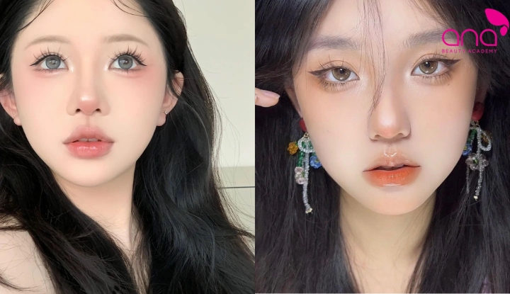 Layout makeup Trung Quốc Douyin