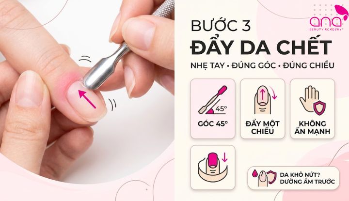 cách cắt da móng tay
