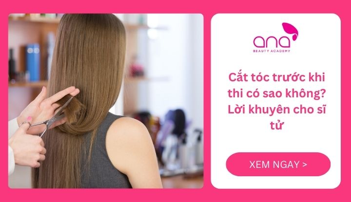 Cắt tóc trước khi thi có sao không