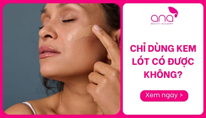 chỉ dùng kem lót có được không