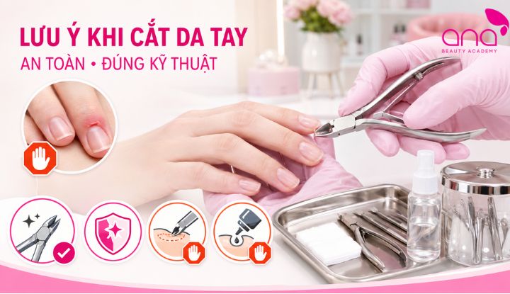 cách cắt da móng tay