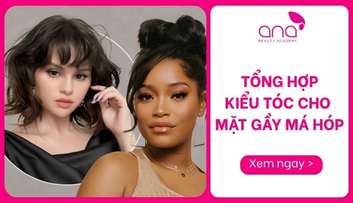 kiểu tóc cho mặt gầy má hóp