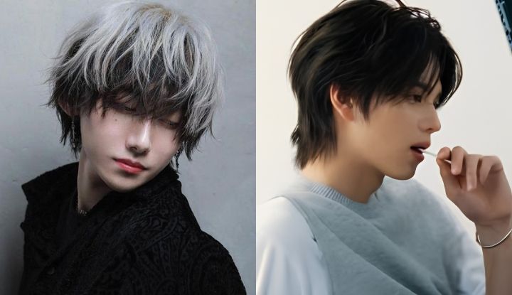 Kiểu tóc nam Wolf Cut Nhật Bản