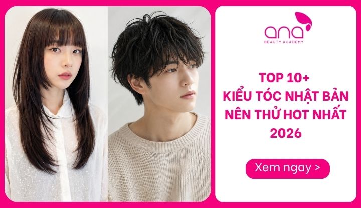 Kiểu tóc cực xinh chuẩn Nhật Bản
