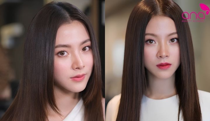 nguyên tắc chọn tóc mặt gầy