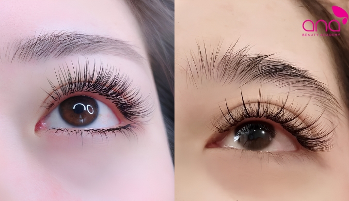 Khi nối đúng kỹ thuật, mi Katun tạo cảm giác nhẹ, thoải mái và ít gây cộm mí