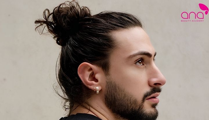 Tóc dài nam Manbun