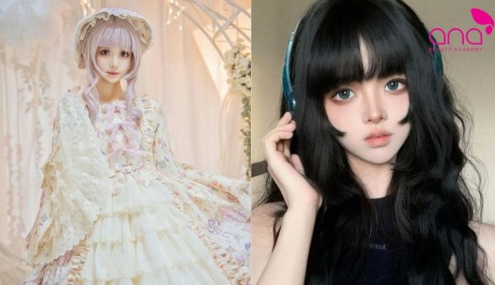 Kiểu tóc mái Hime búp bê nữ tính