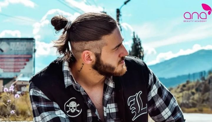 Top Bun búi cao giúp diện mạo nam tính