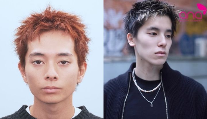 Tóc Spiky Nhật Bản nam