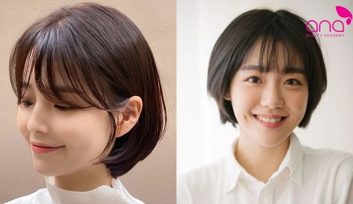 tóc tém mái thưa