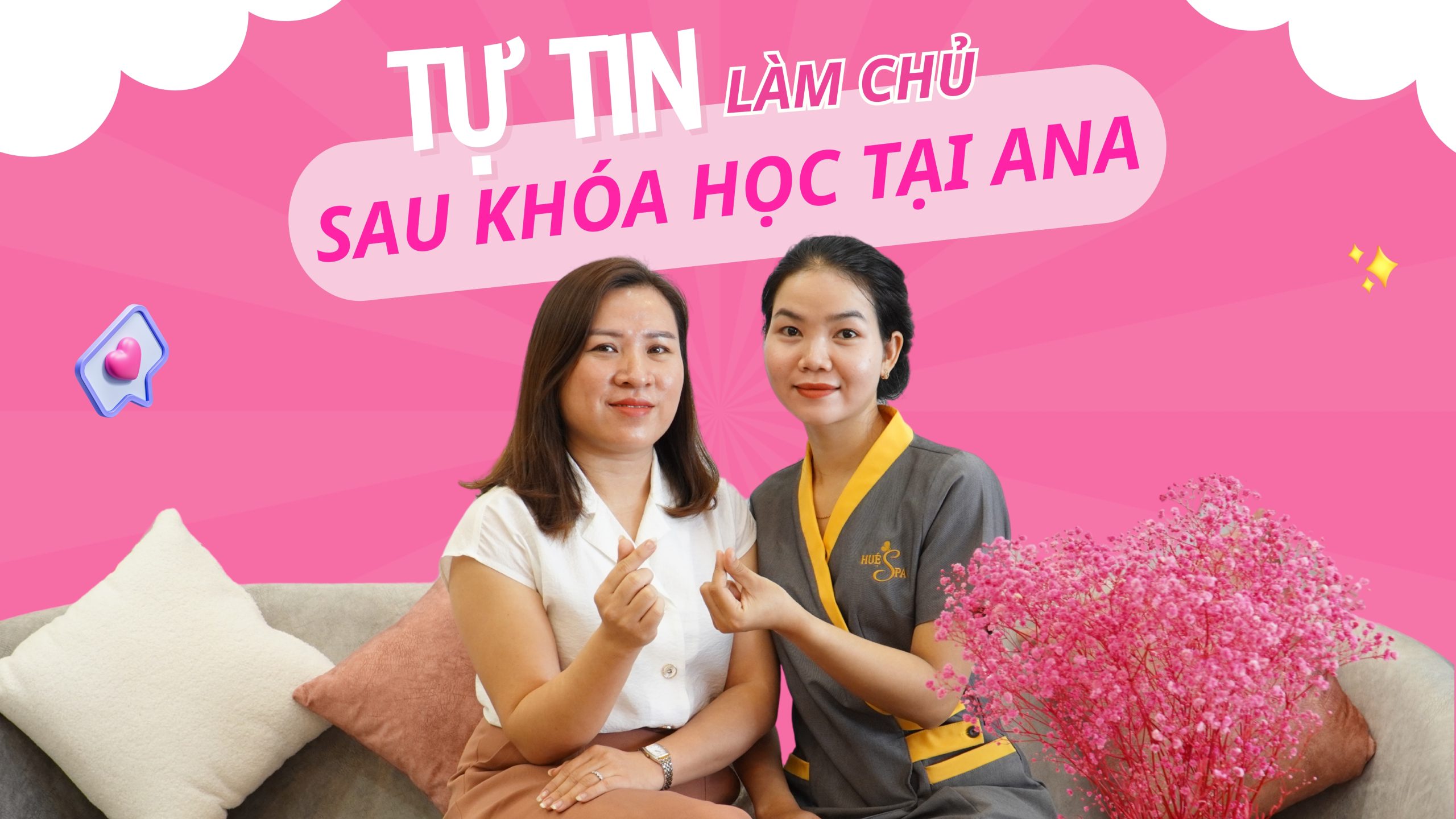 Từ bỏ công việc ngân hàng để học Nghề Spa 