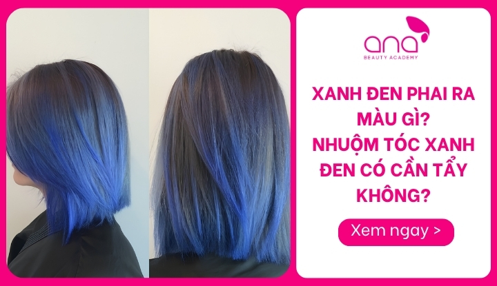 xanh đen phai ra màu gì