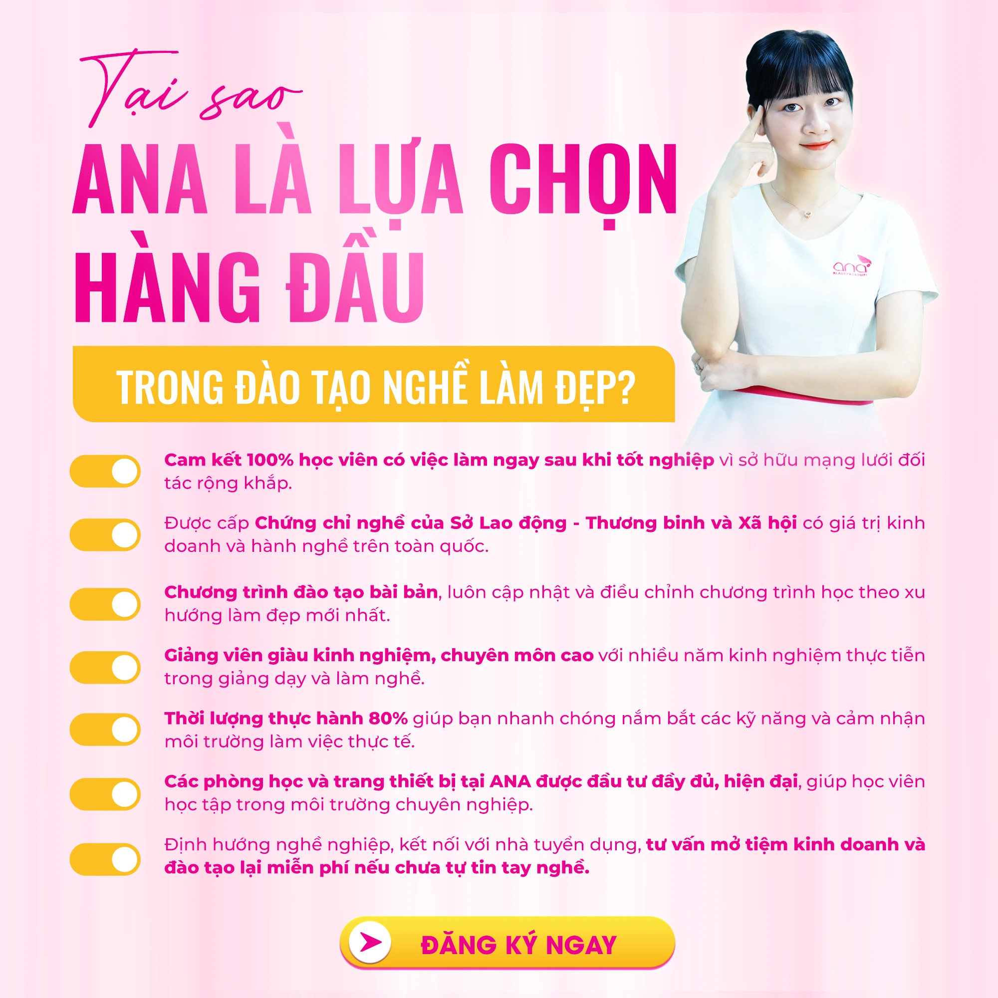 ana là lựa chọn hàng đầu