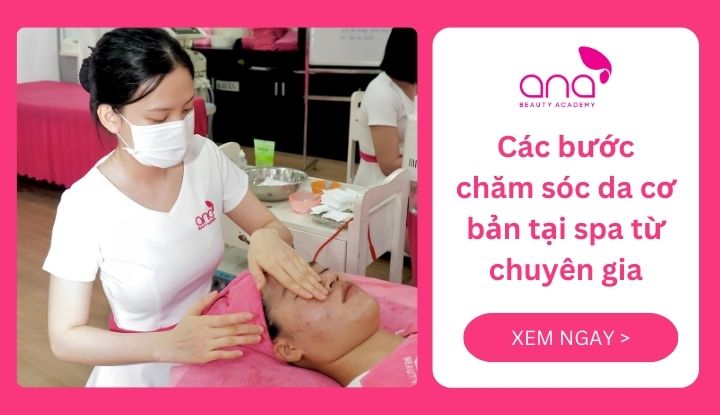 Các bước chăm sóc da cơ bản