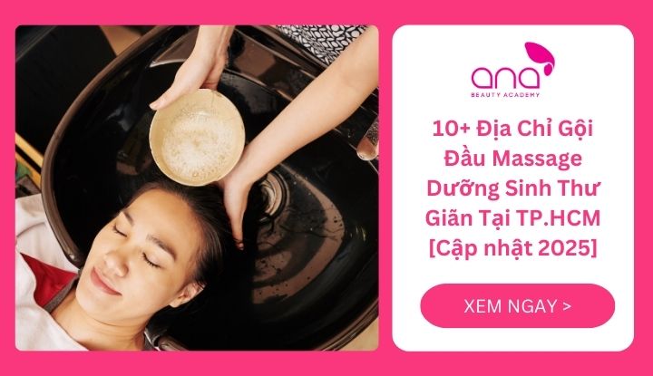 Địa chỉ gội đầu massage