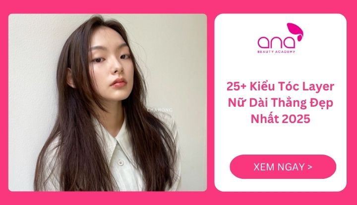 Tóc layer thẳng dài