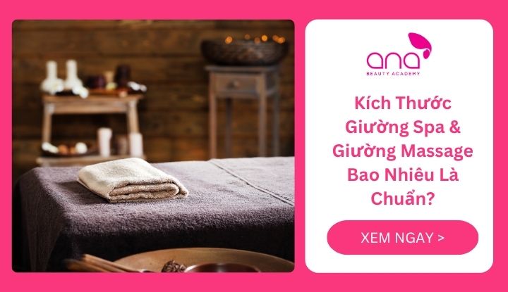 Kích thước giường spa