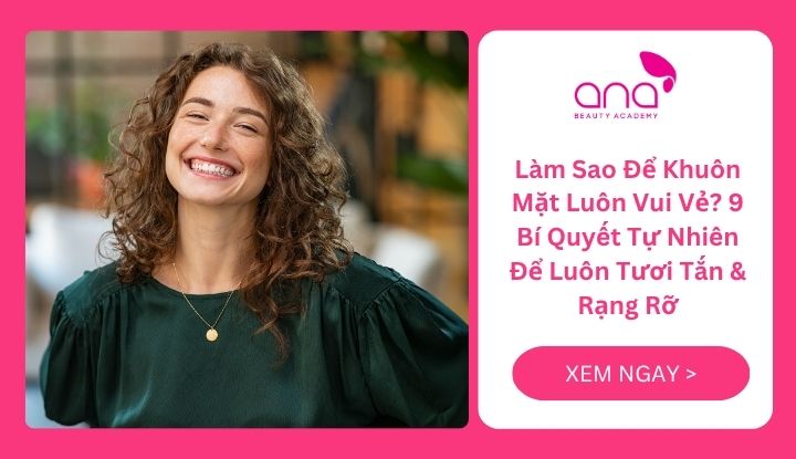 Làm sao để khuôn mặt vui vẻ