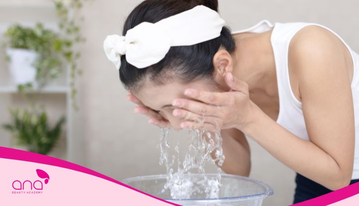 Cách xác định loại da bằng cách rửa mặt