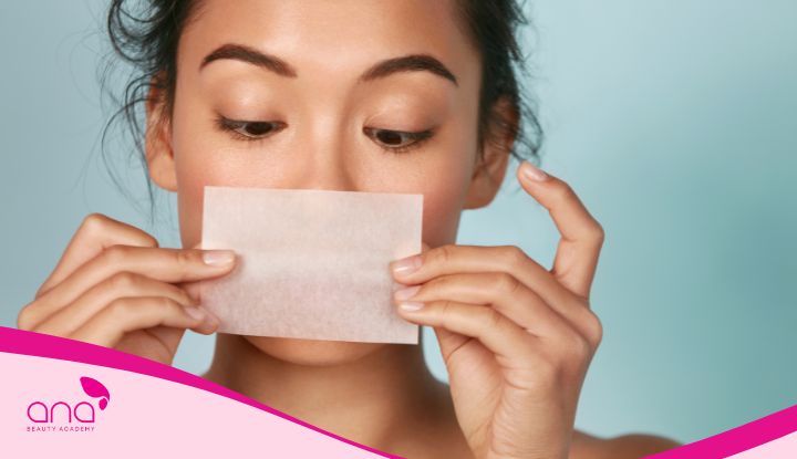 Cách xác định loại da bằng giấy thấm dầu