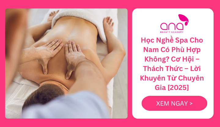 Học nghề spa cho nam