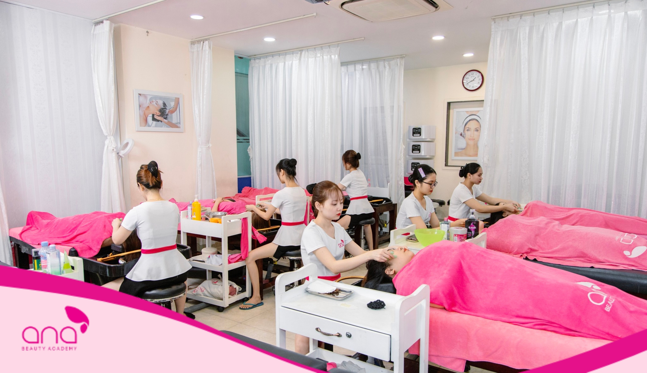 Khoá học gội đầu dưỡng sinh ở TP. HCM tại ANA